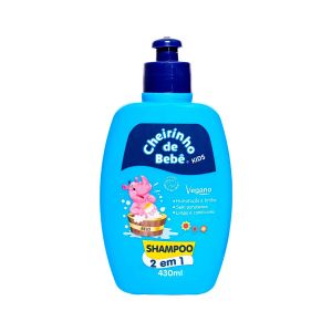 Shampoo 2 Em 1 Cheirinho De Bebê Kids 210ml
