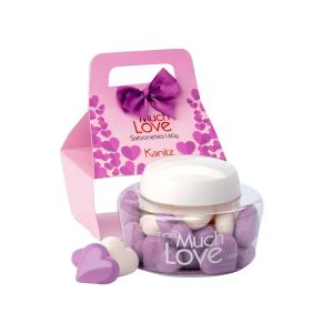 Kit Sabonetes Kanitz Much Love Mini Coração Lilac 160g