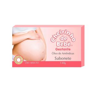 Sabonete Cheirinho De Bebê Gestante Óleo De Amêndoas 130g