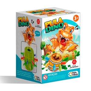 Jogo Infantil Pula Dino Pais e Filhos