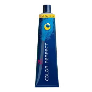 Tintura Creme Wella Professionals Color Perfect Louro Médio Dourado Marrom Rich Naturals 7/37