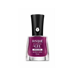 Esmalte Risqué Diamond Gel Macaron De Amora 9,5ml