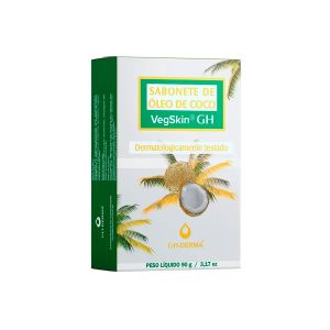 Sabonete De GLicerina Vegano Gh Derma Óleo De Coco VegSkin 90g