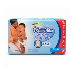 Fralda-Calça MamyPoko Superproteção G 46 Unidades