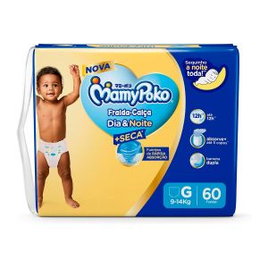Fralda-Calça MamyPoko Dia E Noite G 60 Unidades