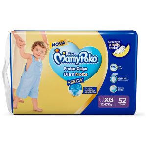 Fralda-Calça MamyPoko Dia E Noite Xg 52 Unidades