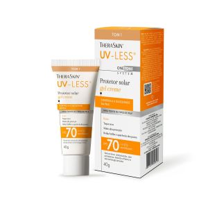 Protetor Solar TheraSkin Uv-Less Fps70 Tom 1 40g