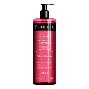 Gel de Limpeza Hidratante Principia Skincare GL-03 500g