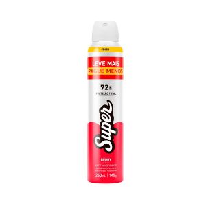 Desodorante Antitranspirante Aerosol Cimed Super 72h Berry Woman 250ml