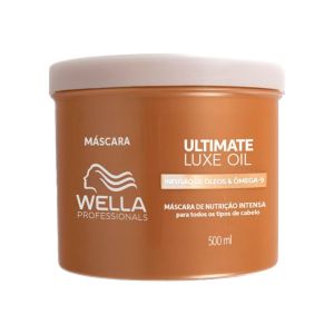 Máscara De Nutrição Intensa Wella Professionals Ultimate Luxe Oil 500ml