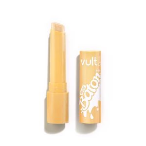 Gloss Stick Labial Vult Baton Cheirinho Inspirado No Chocolate Branco Cor Translúcida + Brilho