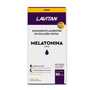 Suplemento Alimentar Lavitan Melatonina Gotas 0,21mg Maracujá 30ml Cimed
