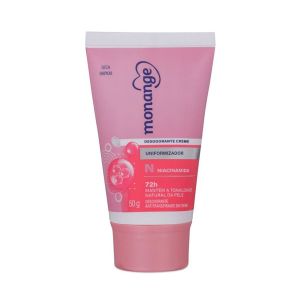 Desodorante Monange Creme Uniformizador Com Niacinamida Feminino 50g