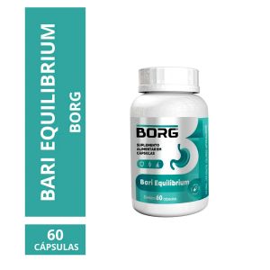 Suplemento Alimentar Borg Bari Equilibrium 60 Cápsulas