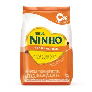 Leite Em Pó Ninho Zero Lactose Sachê 700g