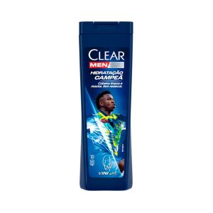 Shampoo Anticaspa Clear Men Hidratação Campeã Vini Júnior 200ml