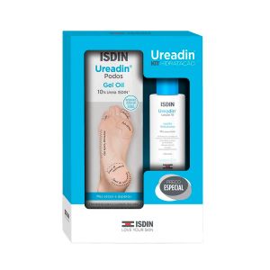 Kit Isdin Gel Oil Ureadin Podos 80g + Loção Hidratante Ureadin Loção 10 100ml