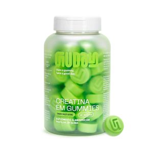 Creatina Em Gummies Guday Suplemento Alimentar Maçã Verde Sem Açúcar - 60 Unidades
