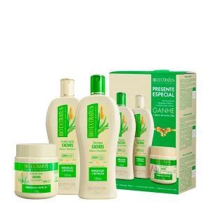 Kit Bio Extratus Shampoo 500ml + Condicionador 500ml + Banho De Creme 230g