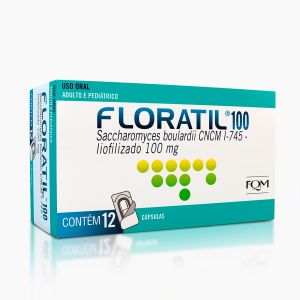 Floratil 100Mg 12 Cápsulas