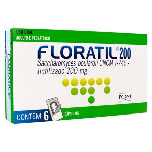Floratil 200Mg C/ 6 Cápsulas