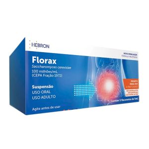 Florax Uso Adulto Com 05 Flaconetes de 05 ML - Hebron