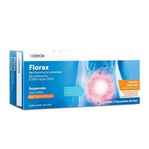 Florax Uso Pediátrico Com 05 Flaconetes de 05 ML