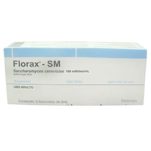 Florax SM Uso Adulto Com 05 Flaconetes de 05 ML - Hebron