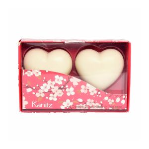 Estojo Sabonetes Kanitz Floriss Tea Rose 2 Unidades 70g Cada