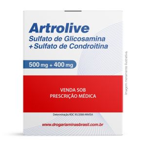 Artrolive 500mg + 400mg 30 Cápsulas