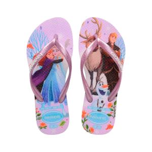 Sandália Havaianas Kids Slim Princess Roxo/Roxo 25/26