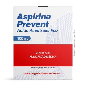 Aspirina Prevent 100mg 30 Comprimidos