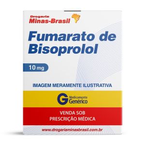 Fumarato De Bisoprolol 10Mg C/30Comprimidos Generico Ems