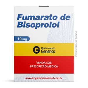 Fumarato De Bisoprolol 10Mg C/30Comprimidos Generico Ems