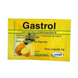 Gastrol Sabor Abacaxi Efervescente Com 01 Sachê