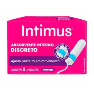 Absorvente Interno Intimus MIni Com 08 Unidades