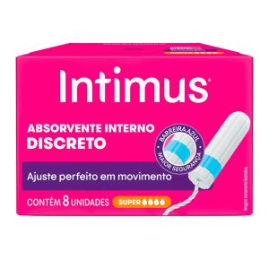 Absorvente Interno Intimus  Super Com 08 Unidades