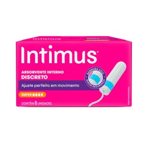 Absorvente Intimus Interno Super 8 Unidades