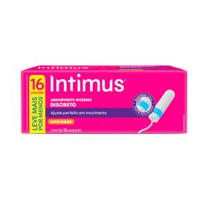 Absorvente Intimus Interno Super 16 Unidades
