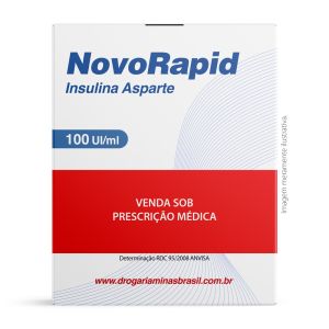 Insulina Novorapid 100Ui/Ml Frasco C/10Ml