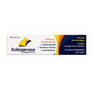 Kollagenase Sem Cloranfenicol Pomada Com 30G