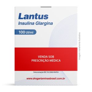 Lantus 100 Ui/Ml Solução Injetável C/1 Frasco 10 Ml