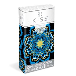 Lenços De Papel Kiss Bolso Com 10 Unidades