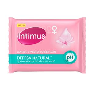 Lenços Íntimos Umedecidos Intimus Odor Control Com 16 Lenços