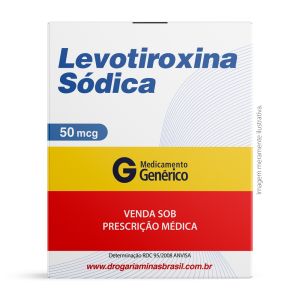 Levotiroxina Sódica 50Mcg 30 Comprimidos Genérico Merck