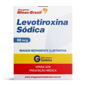 Levotiroxina Sódica 88Mcg C/30 Comprimidos Genérico Merck