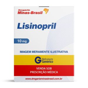 Lisinopril 10 Mg C/ 30 Comprimidos Genérico Medley
