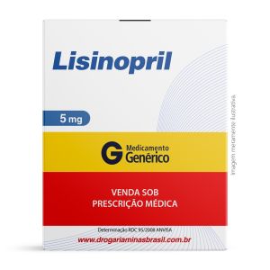 Lisinopril 5 Mg C/ 30 Comprimidos Genérico Medley