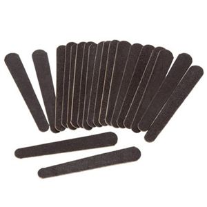 Lixa Para Unhas Mini Com 20 Unidades Preta Ref: 453