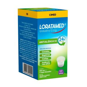 Antialérgico Loratamed 1mg/ml Xarope 100Ml